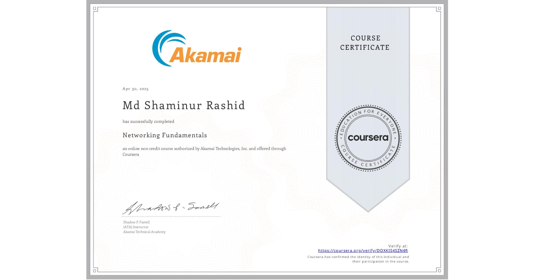 networking course