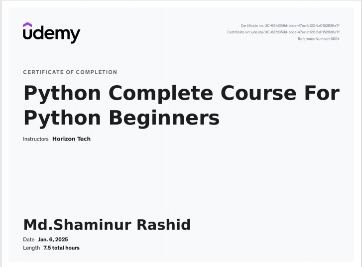 python course